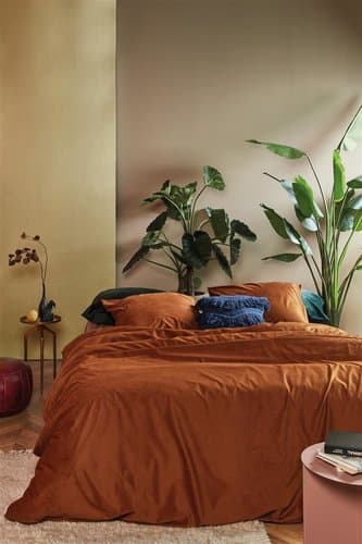 At Home by Beddinghouse At Home by BeddingHouse Cosy Corduroy Dekbedovertrek Terra 200 x 200/220 cm