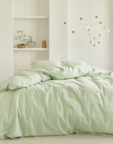 Essenza Essenza Guy dekbedovertrek 2p Pistache 260x220