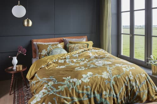 Beddinghouse Beddinghouse x Van Gogh Museum Blossoming Dekbedovertrek - Oker 260 x 200/220 cm