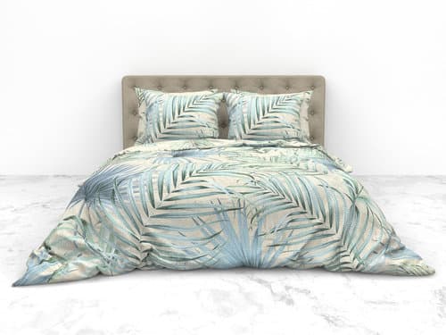 Heckett & Lane Heckett & Lane Luna Dekbedovertrek 200x200/220 Green