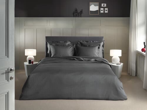 Heckett & Lane Heckett & Lane Banda Dekbedovertrek 260x200/220 Classic Anthracite