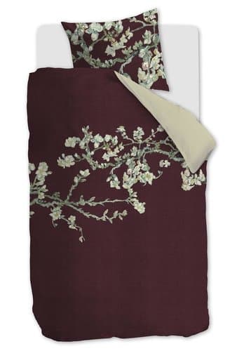 Beddinghouse Beddinghouse x Van Gogh Blossom Dark Red 200x200/220 cm