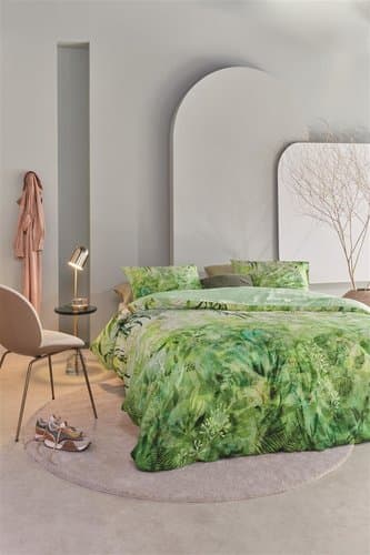 Kardol by Beddinghouse Kardol Giverny Dekbedovertrek - Green 200x200/220 cm