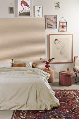 At Home by Beddinghouse At Home by Beddinghouse Cosy Corduroy Dekbedovertrek - Off-white 240x200/220 cm