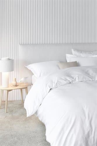 Beddinghouse Beddinghouse Gloss Dekbedovertrek White 200x200/220 cm