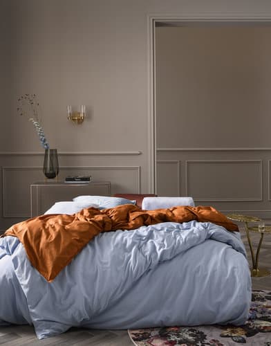 Essenza Essenza Minte Dekbedovertrek 2p 240x220 Ijsblauw