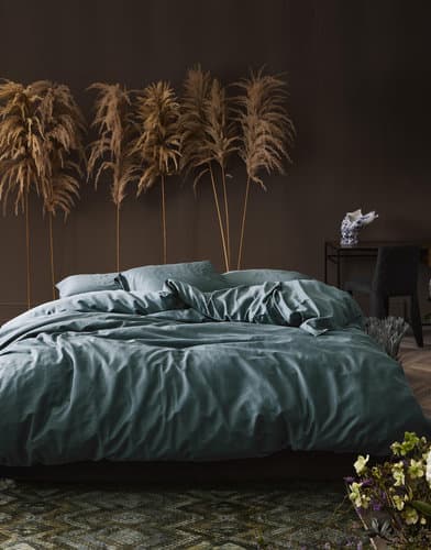 Essenza Essenza Minte Dekbedovertrek 2p 240x220 Denim Blue