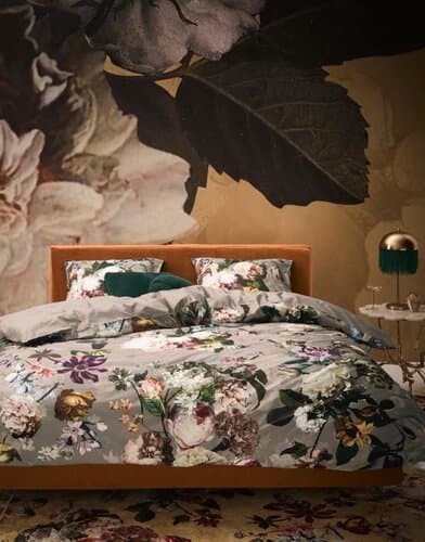 Essenza Essenza Fleur Dekbedovertrek Stone 260x200/220