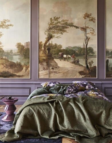 Essenza Essenza Leila dekbedovertrek Forest green 2p set 260x220