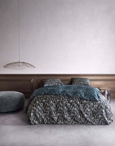 Essenza Essenza Issadore dekbedovertrek Darkest blue 2p set 260x220