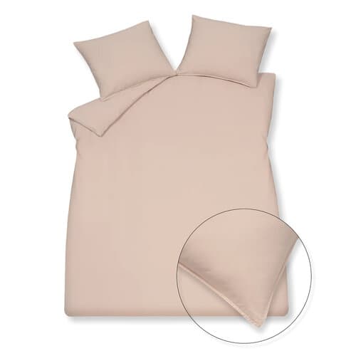 Vandyck Vandyck Washed Cotton Dekbedovertrek Pale Pink Lits-jumeaux (240x200/220)
