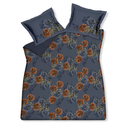 Vandyck Vandyck Midnight Hour Dekbedovertrek 2-persoons (200x200/220) blue ink