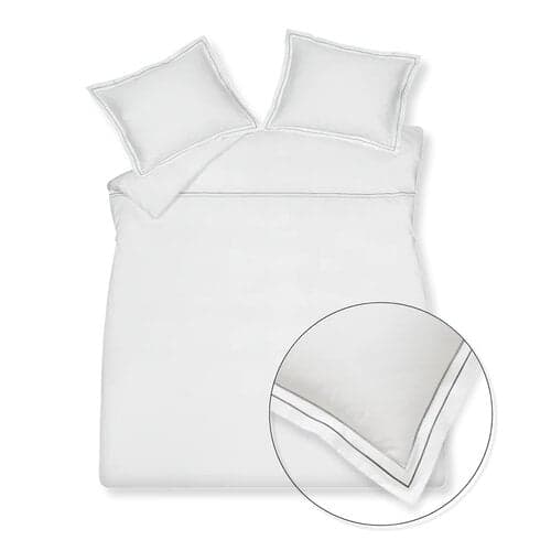 Vandyck Vandyck Purity Napels Dekbedovertrek 2-persoons (200x200/220) off black