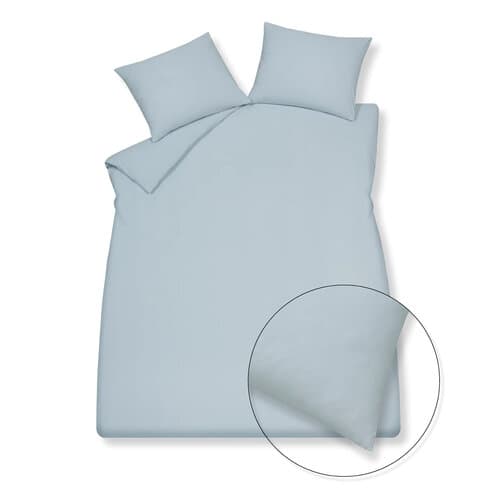 Vandyck Vandyck Pure 66 Cotton Hemp Dekbedovertrek Powder Blue Lits-jumeaux (240x200/220)