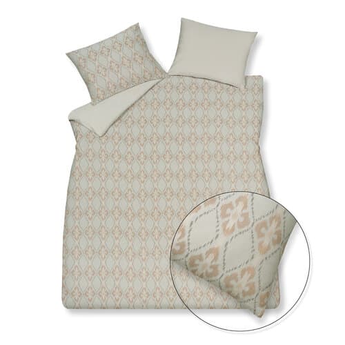 Vandyck Vandyck Pure 74 Yarn Dyed Dekbedovertrek 2-persoons (200x200/220) stone