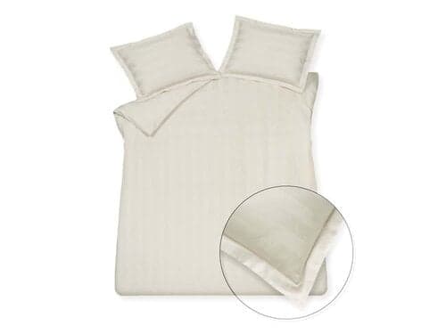 Vandyck Vandyck Purity 86 Stripe Dekbedovertrek 2-persoons (200x200/220) cream tan
