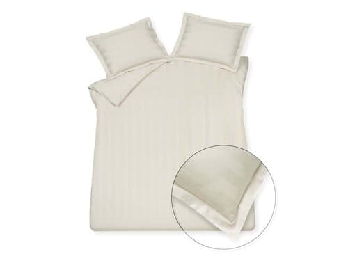 Vandyck Vandyck Purity 86 Stripe Dekbedovertrek Lits-jumeaux (240x200/220) cream tan