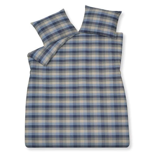 Vandyck Vandyck Flanel Skagen Dekbedovertrek Lits-jumeaux (240x200/220) navy