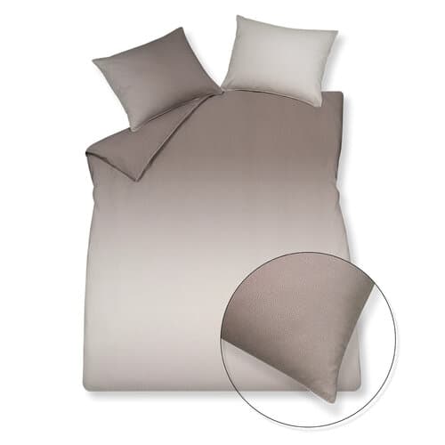 Vandyck Vandyck Home Milano Dekbedovertrek 2-persoons (200x200/220) taupe