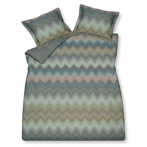 Vandyck Vandyck Ziggy Dekbedovertrek 2-persoons (200x200/220) sage green