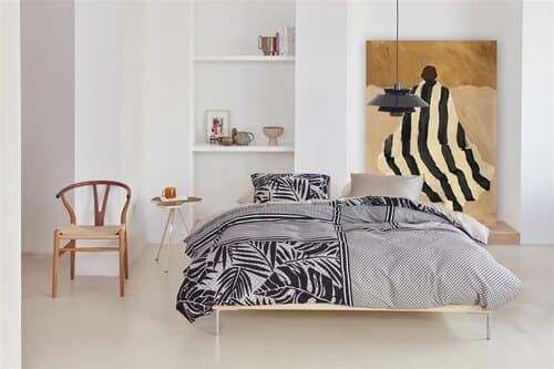 Dutch Design Beddinghouse Dutch Design Dekbedovertrek Satelite Black 260x200/220 cm