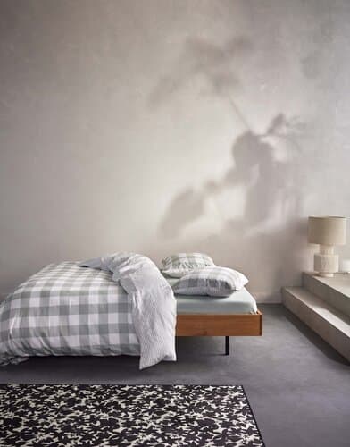 Essenza Essenza Chess Dekbedovertrek Dusty green 260x200/220