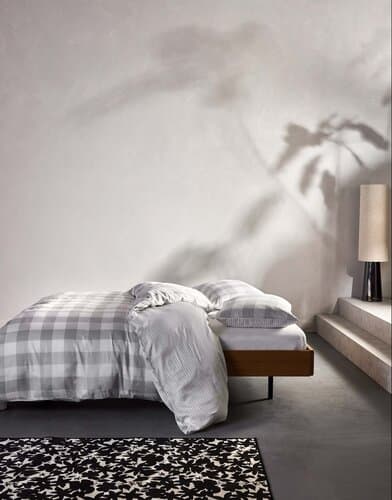 Essenza Essenza Chess Dekbedovertrek Grey 240x200/220