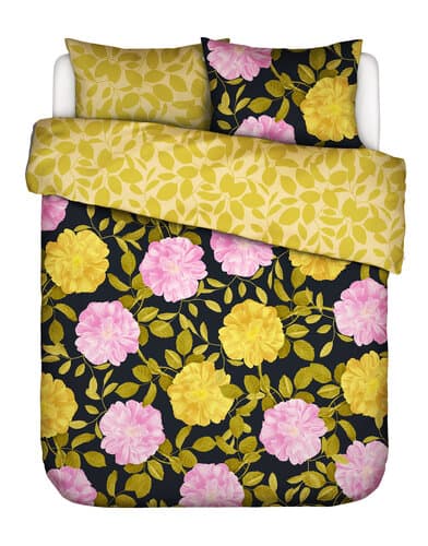 Essenza Covers & Co Bloom with a view Dekbedovertrek Black 200x200/220