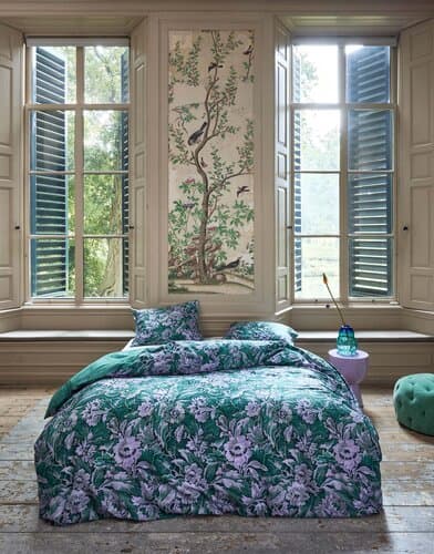 Essenza Essenza Yfke Dekbedovertrek Easy green 200x200/220