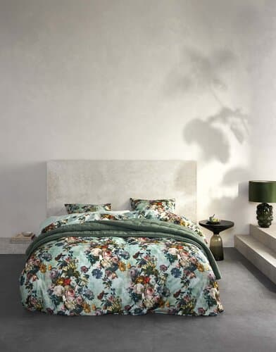 Essenza Essenza Karli Dekbedovertrek Mineral green 200x200/220