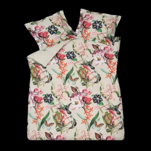 Vandyck Vandyck Dekbedovertrek Flower Mix creamtan 2-persoons (200x200/220 )