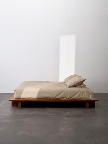 Marc O'Polo Marc O'Polo Tove Dekbedovertrek Dark sand 240x200/220