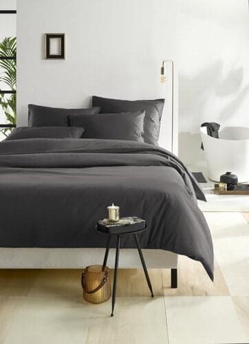 De Witte Lietaer De Witte Lietear dekbedovertrek Olivia Ebony 240x200/220