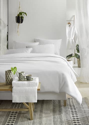 De Witte Lietaer De Witte Lietear dekbedovertrek Olivia Wit 200x200/220