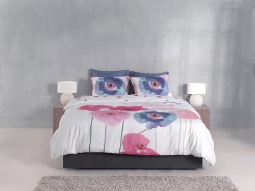Zo! Home Poppy Dekbedovertrek 240x200/220 White