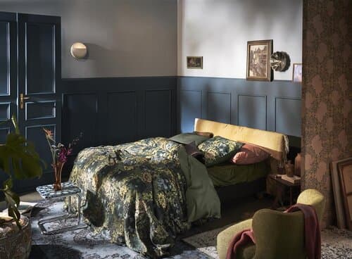 At Home by Beddinghouse At Home by Beddinghouse Dekbedovertrek Eclectic Blauw Groen 240x200/220