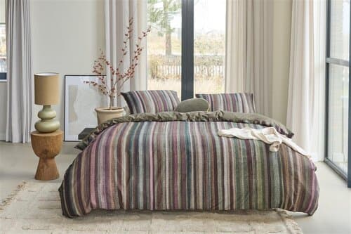 Beddinghouse Beddinghouse Dekbedovertrek Roman Multi 200x200/220