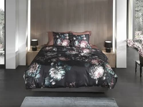 Heckett & Lane Heckett & Lane Milos dekbedovertrek 200x200/220 Dark Blue