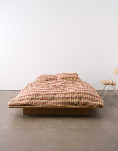 Marc O'Polo Marc O'Polo Hillan Dekbedovertrek Dark coral 240x200/220