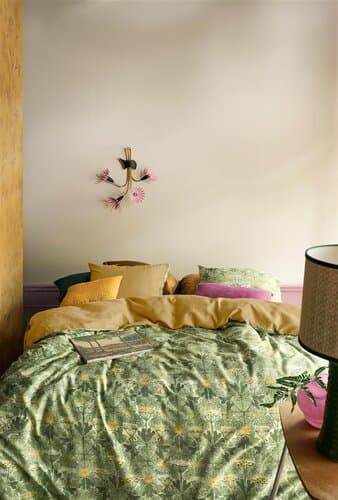 At Home by Beddinghouse At Home by Bedding House Dekbedovertrek Ancient Olijfgroen 200x200/220 cm