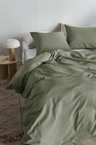 Beddinghouse Beddinghouse Dekbedovertrek Summer Groen 200x200/220 cm