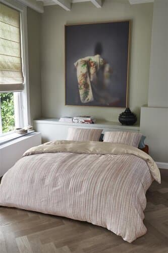 Beddinghouse Beddinghouse Dekbedovertrek Namaste Zand 240x200/220 cm