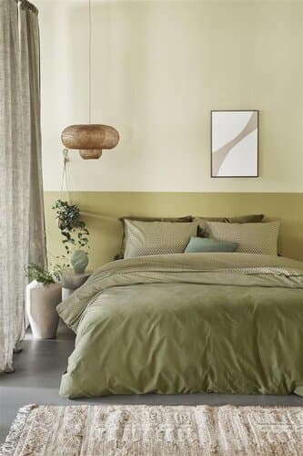 Beddinghouse Beddinghouse Dekbedovertrek Jimmy Groen 260x200/220 cm