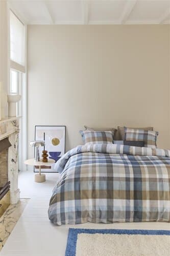 Beddinghouse Beddinghouse Dekbedovertrek Eliott Blauw 240x200/220 cm