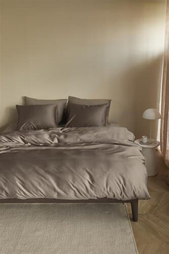 Beddinghouse Beddinghouse Dekbedovertrek Change Taupe 200x200/220 cm