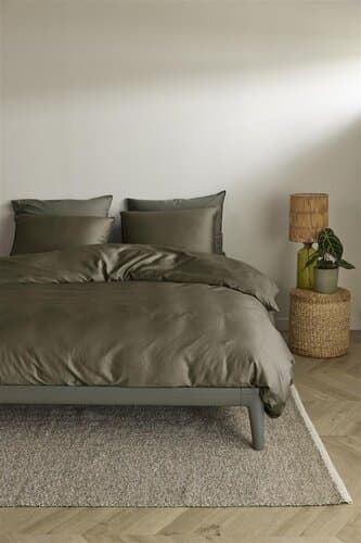 Beddinghouse Beddinghouse Dekbedovertrek Change Olijfgroen 260x200/220 cm