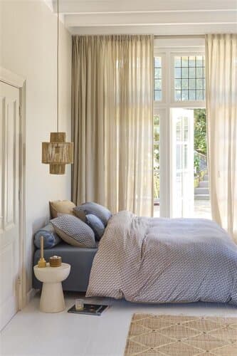 Beddinghouse Beddinghouse Dekbedovertrek Alvaro Blauw 200x200/220 cm