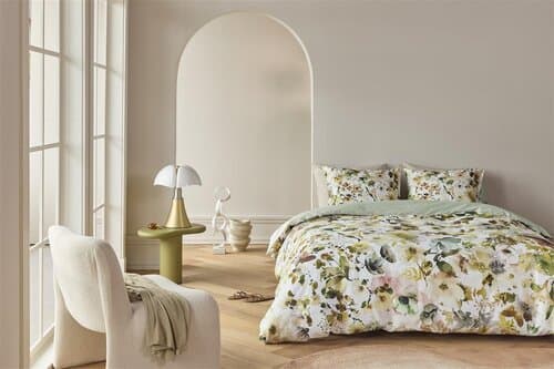 Kardol by Beddinghouse Kardol by Beddinghouse Dekbedovertrek Aquitaine - Groen 200x200/220 cm