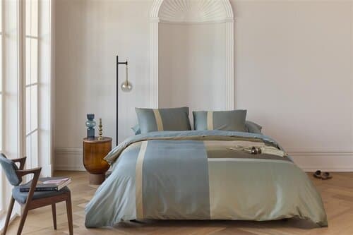 Kardol by Beddinghouse Kardol by Beddinghouse Dekbedovertrek Sloane Square - Blauw Grijs 260x200/220 cm