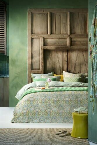 Pip Studio Pip Studio Dekbedovertrek Kikoy - Groen 240x200/220 cm